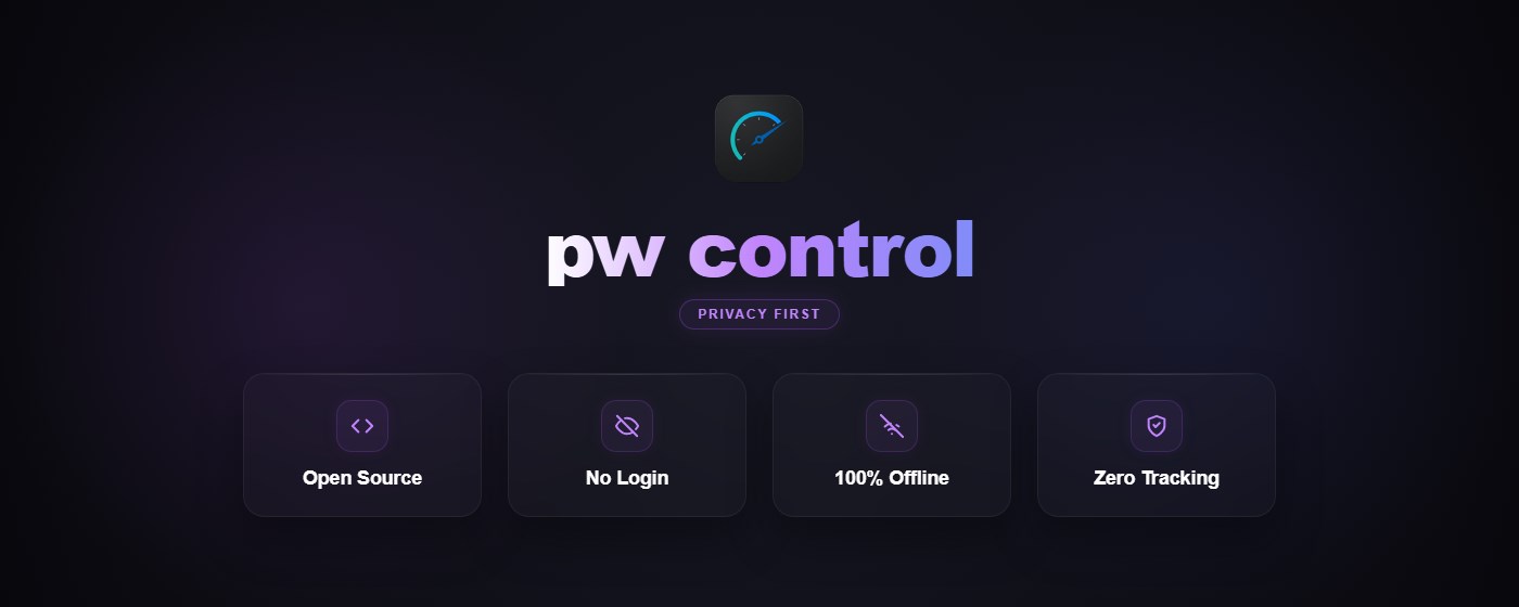 pw control