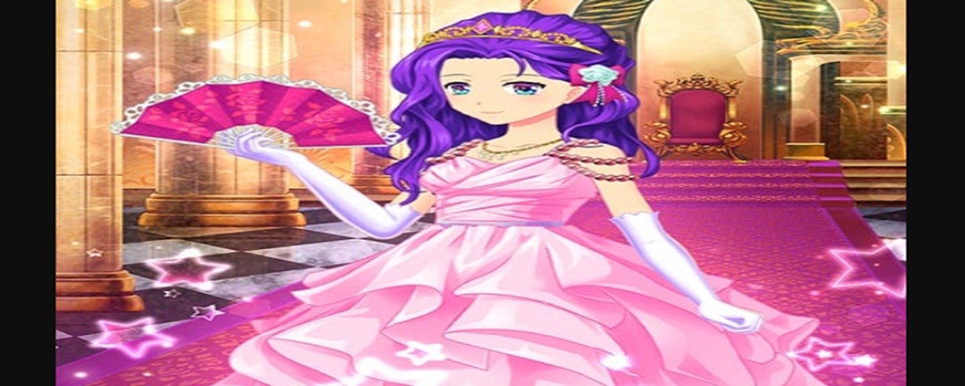 Anime Princesses Dress Up Game marquee promo image