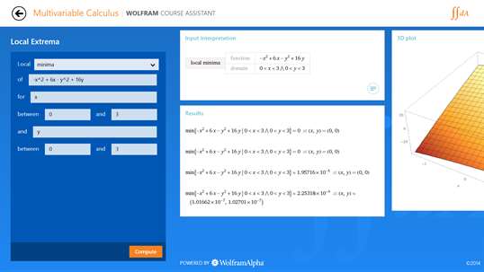 Multivariable Calculus Course Assistant PC Download Free - Best Windows