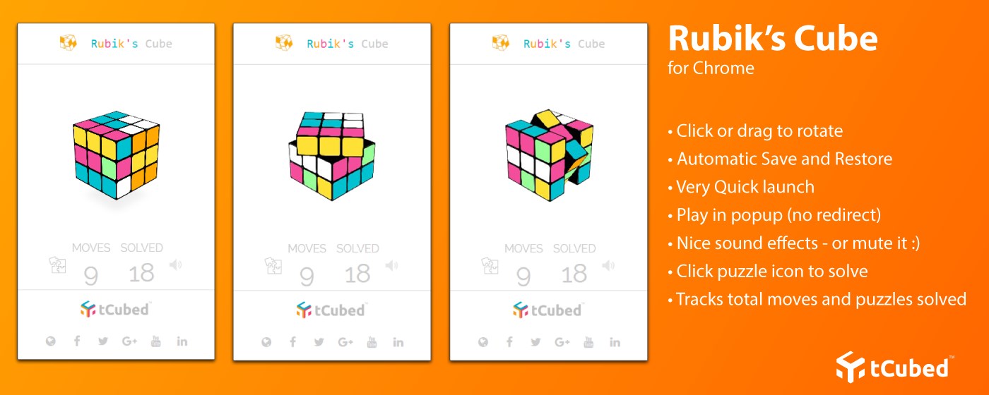 Colorful Rubik's Cube promo image