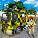 Us Army Car Transport Truck Game icon