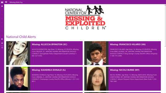 Missing Kids.org screenshot 6