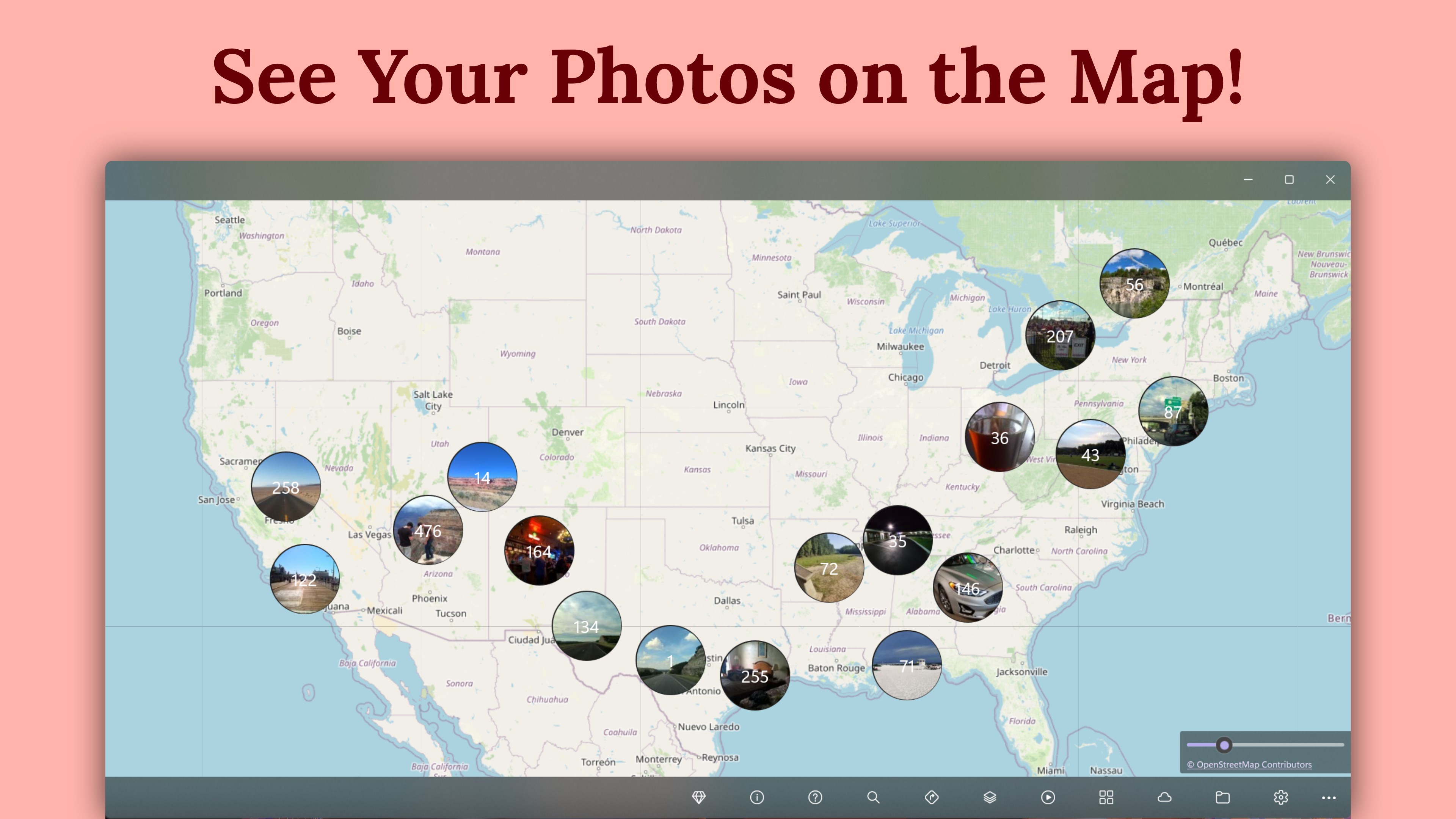 GeoPhoto - Photo Map & GPS Geotagging screenshot