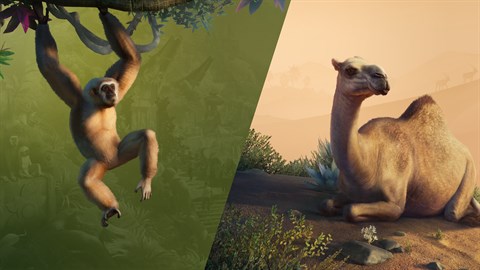 Planet Zoo : Offre groupée Zones arides et Tropical