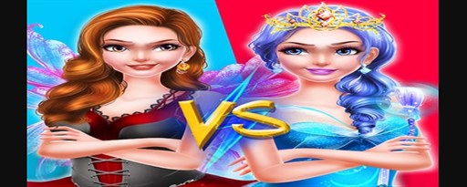 Fairy Princess Dress Up Witch Makeup Game marquee promo image