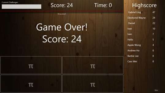The Pi Game screenshot 5