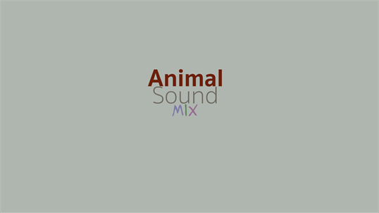 animalSoundMix screenshot 1