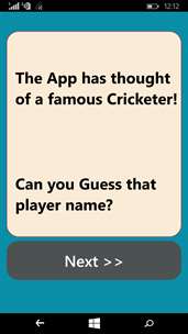 Cricket Player Who? screenshot 3