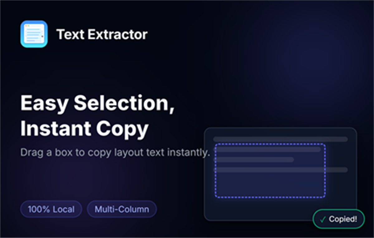 Text Extractor (Smart Copy)