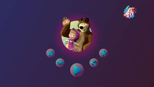 Masha and the Bear Art Games screenshot 7
