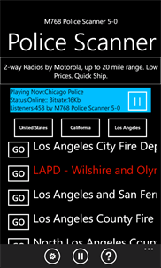 Police Scanner 5-0 Radio screenshot 5