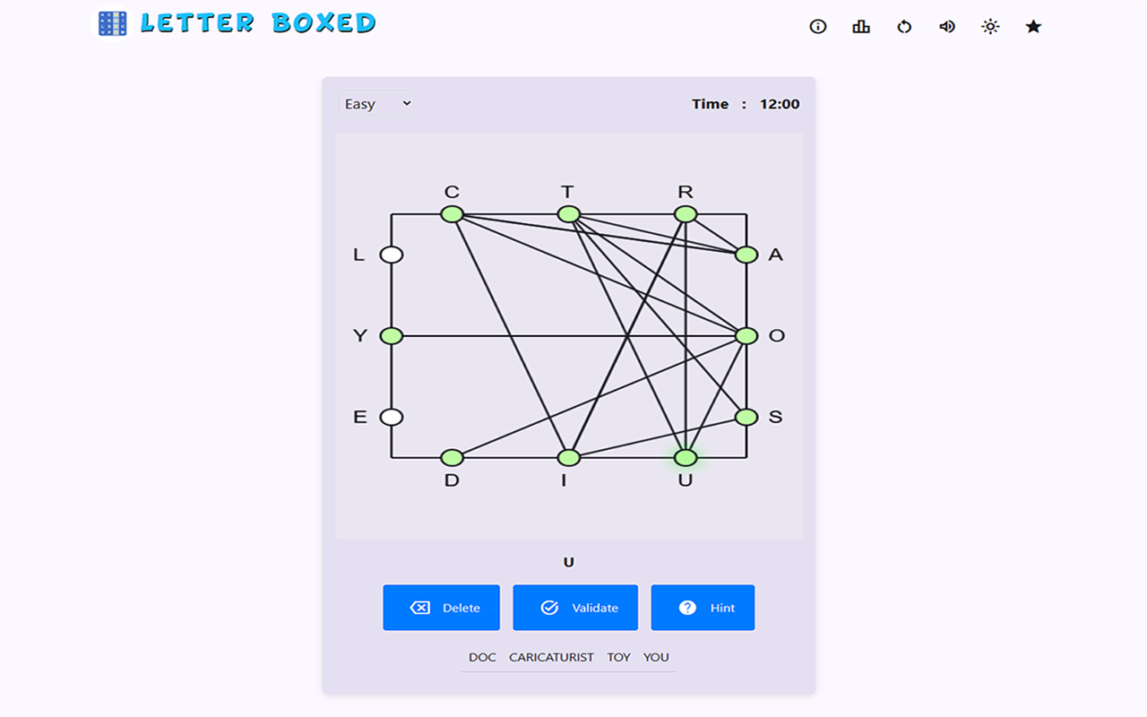 Letter Boxed Unlimited