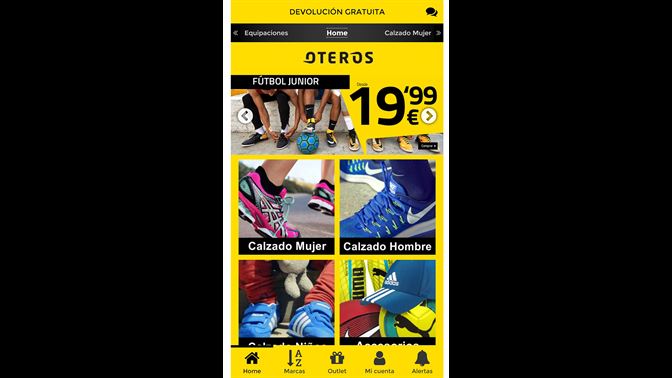 Comprar Oteros Zapatillas online Microsoft Store es ES Oteros | Tienda de Deportes Online al mejor precio Oteros