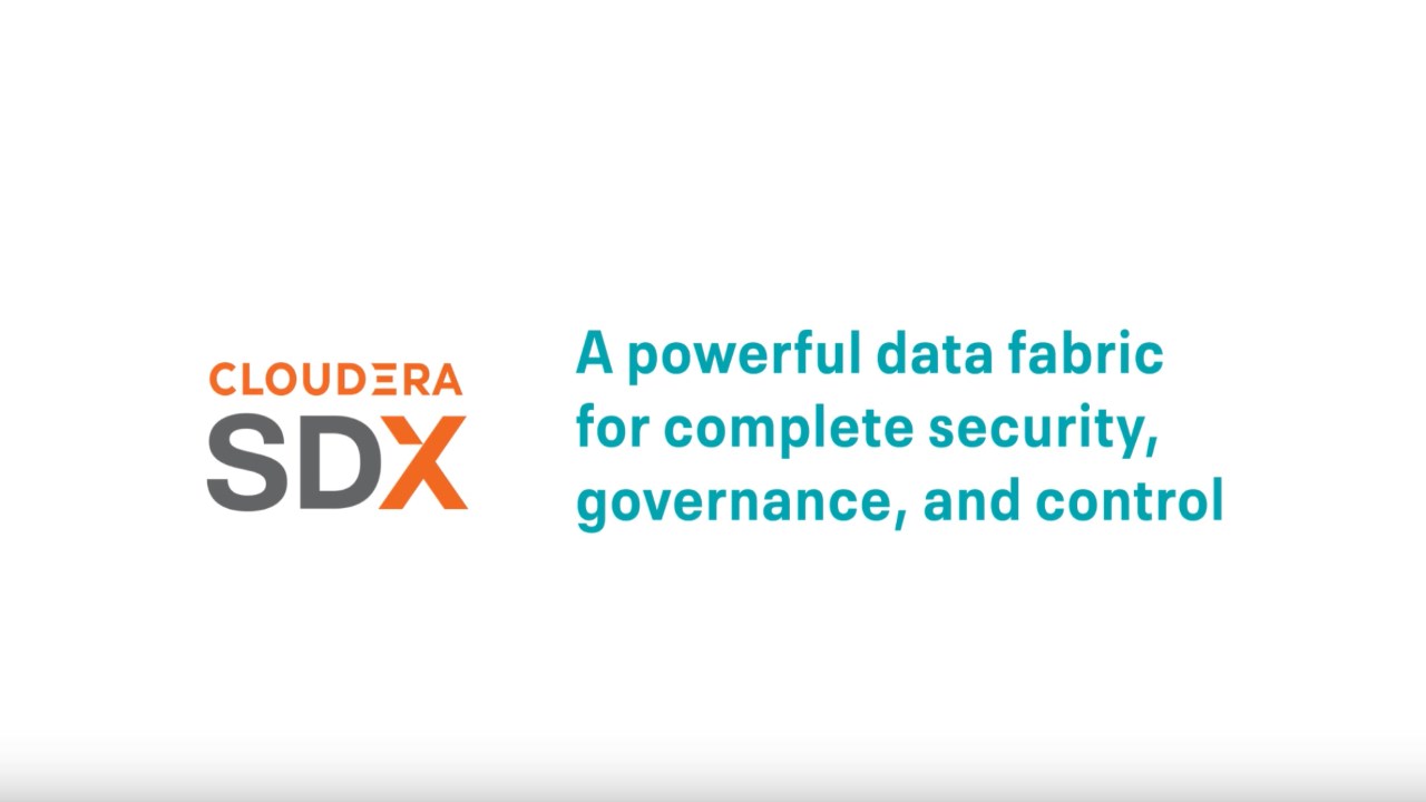 Snapshot 1 of Cloudera Data Platform (CDP)