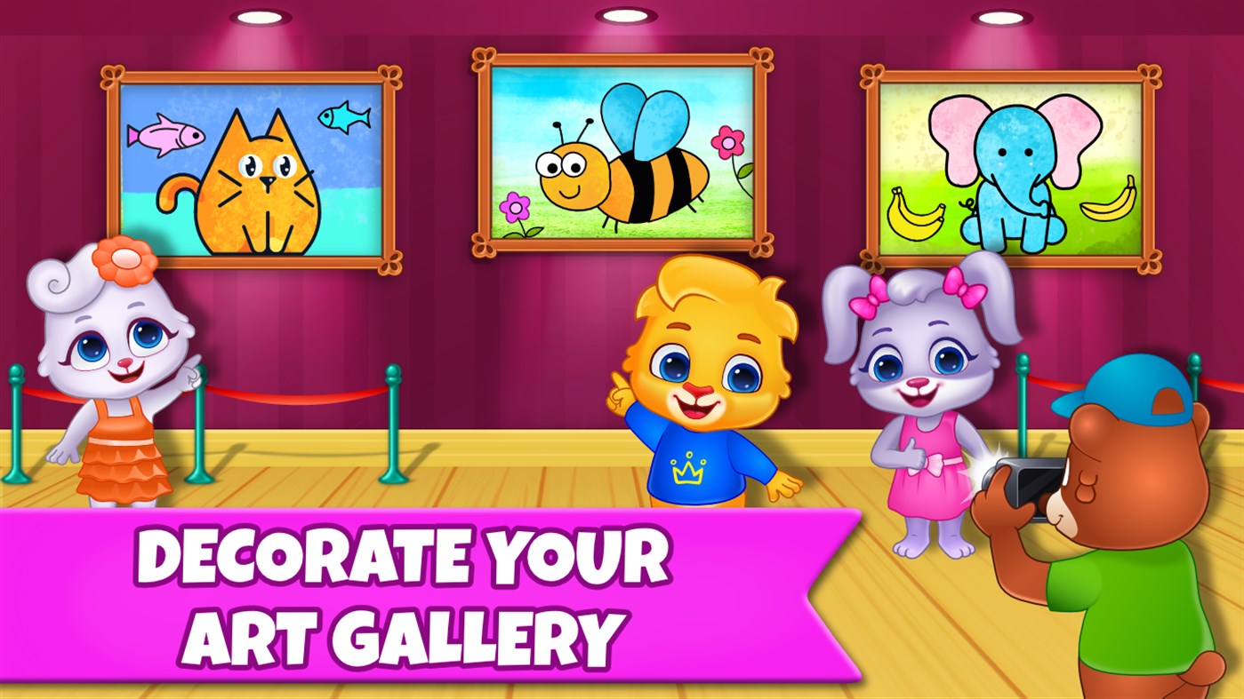 #7. Drawing Games: Draw & Color For Kids (Windows) By: RV AppStudios