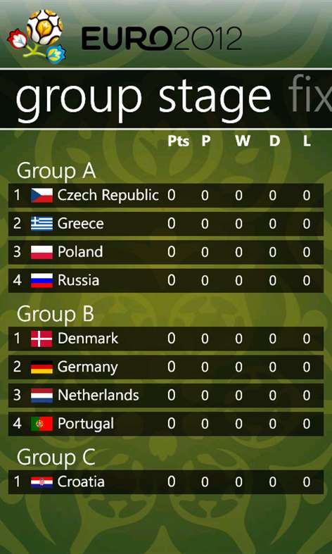 Euro 2012 Live Screenshots 1