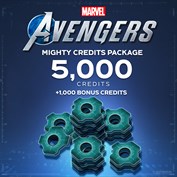 Paquete de créditos poderoso de Marvel's Avengers