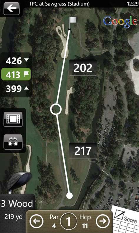 Mobitee GPS Golf Assistent Screenshots 2