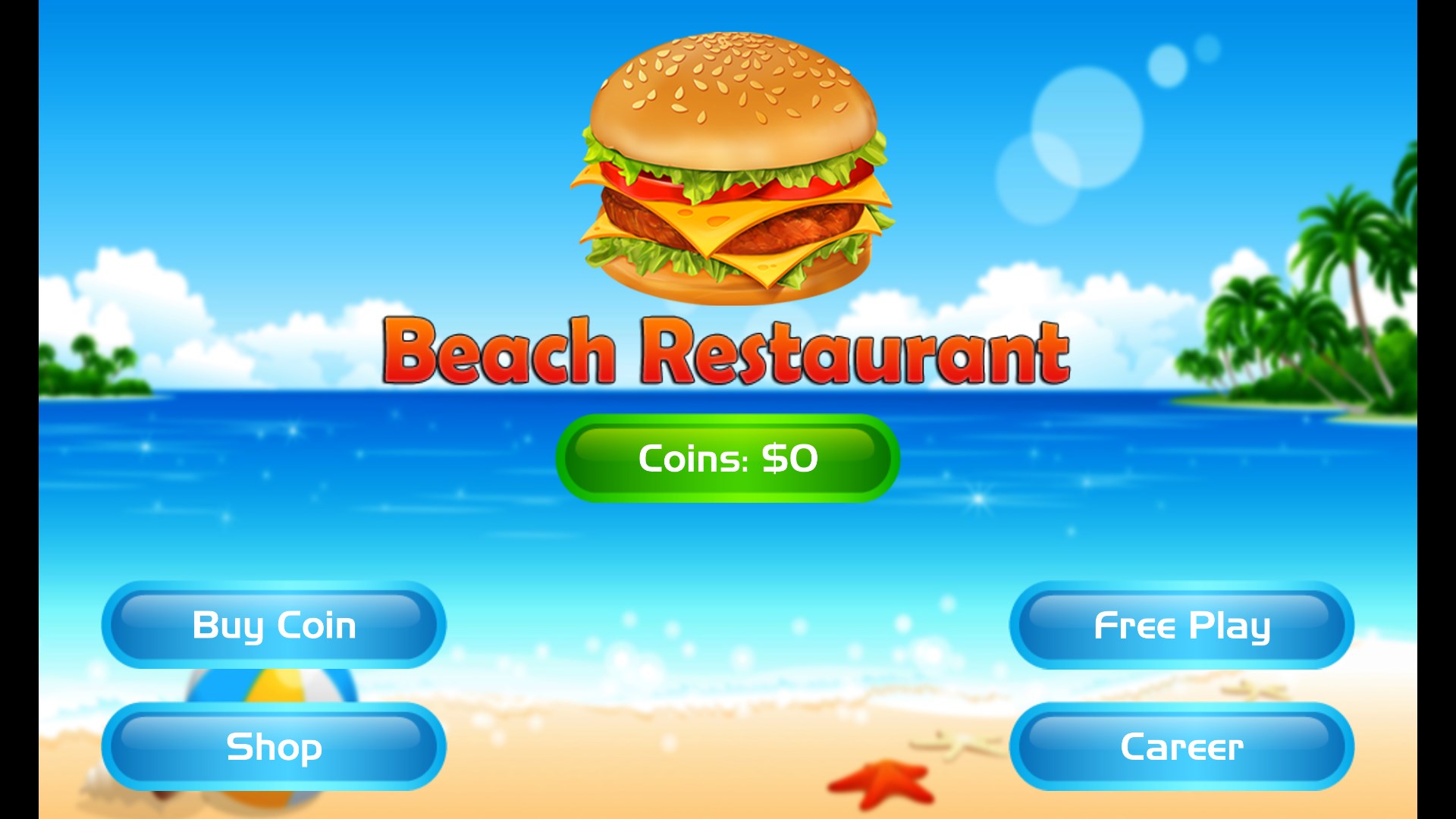 Captura de Pantalla 1 Beach Burger Cooking Restaurant Chef windows