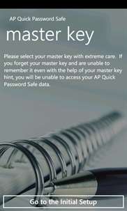 AP Quick Password Safe screenshot 3