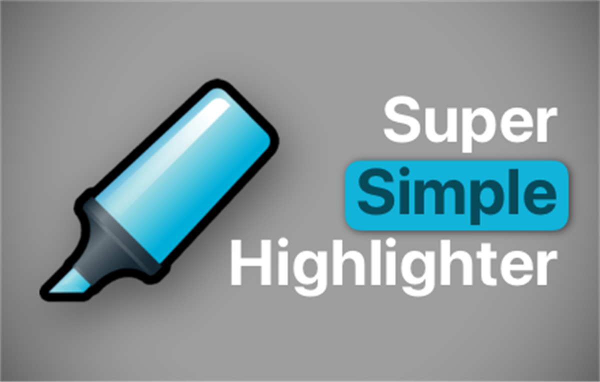 Super Simple Highlighter