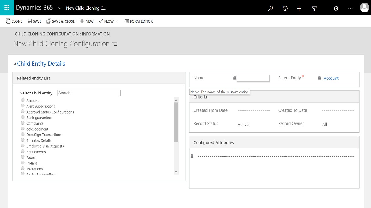 Snapshot 4 of Clone Record With Hierarchy