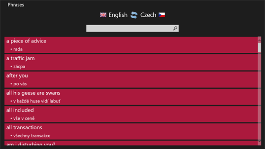 Czech - English screenshot 4