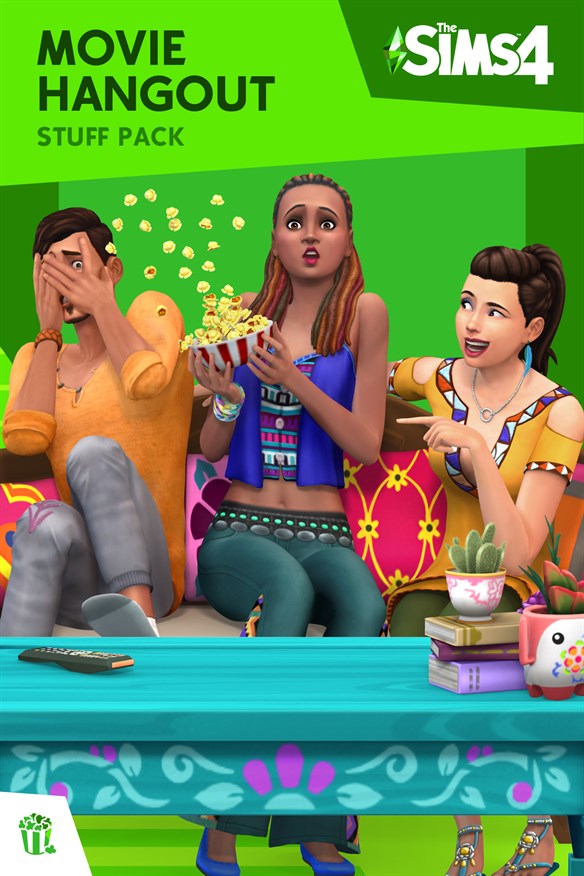 The Sims 4 Movie Hangout Stuff Xbox Series X|S and Xbox One cover art