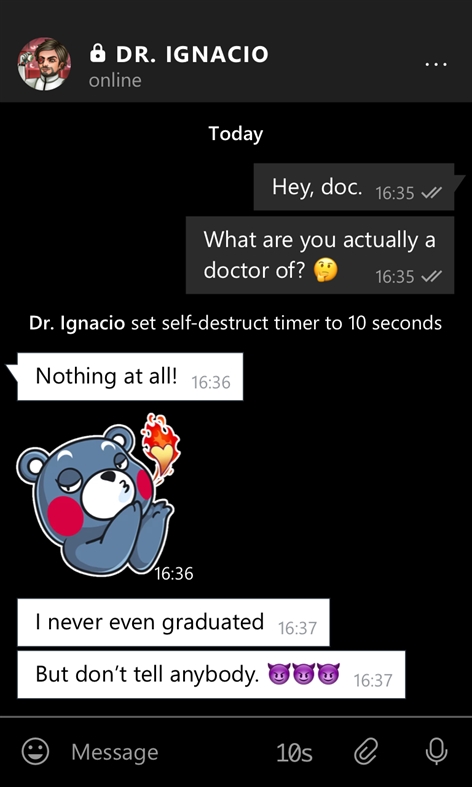Telegram Messenger Screenshot
