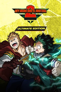 Cover poster for MY HERO ONE'S JUSTICE 2 Ultimate Edition