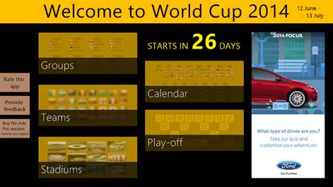 World Cup 2014 Free Screenshots 1