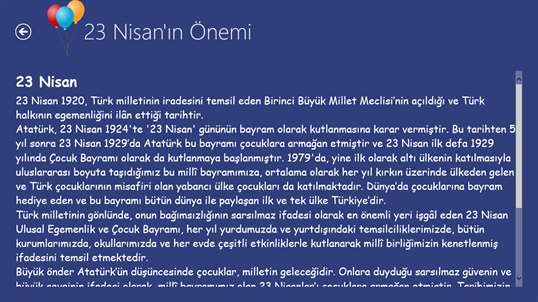 23 Nisan Ulusal Egemenlik ve Çocuk Bayramı screenshot 3