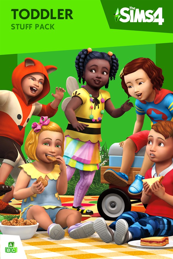 The Sims 4 Toddler Stuff Xbox Series X|S and Xbox One cover art