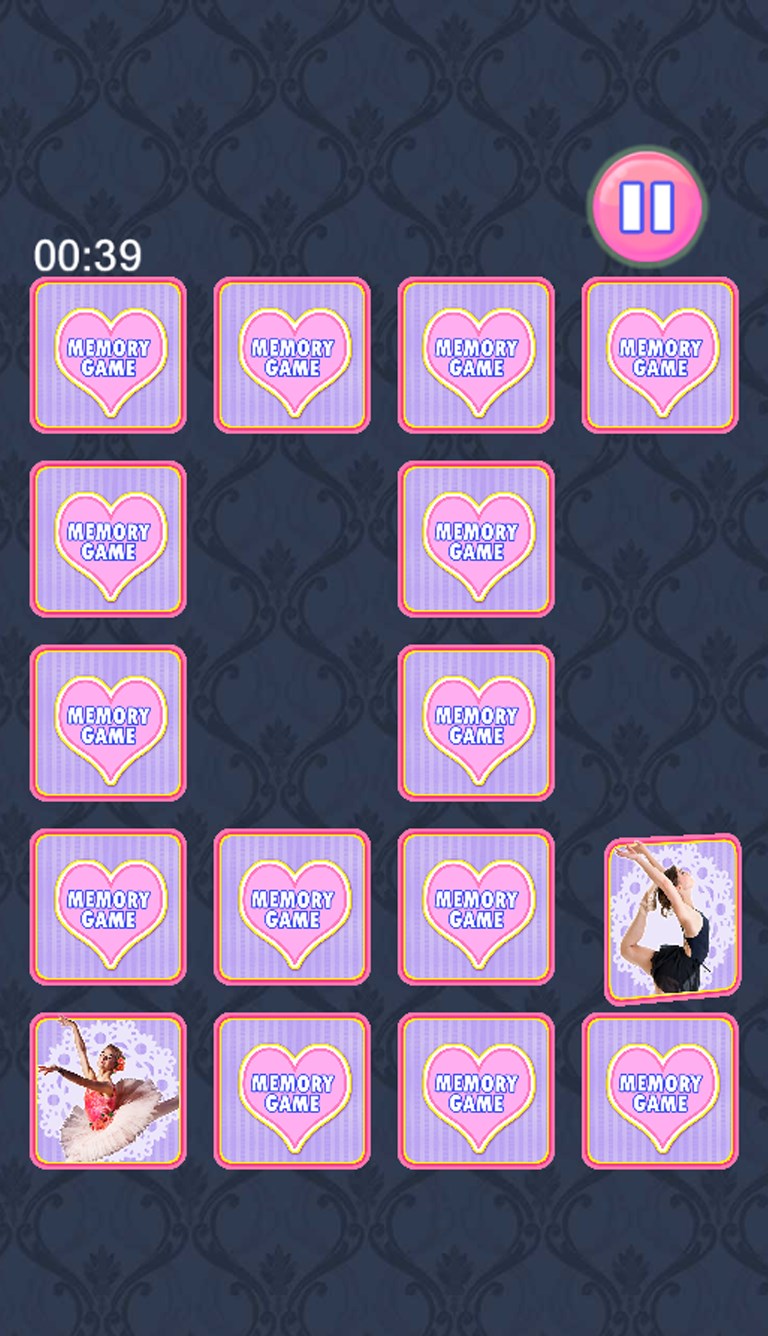 Screenshot 4 Ballerina Memory Game windows