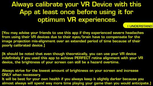 VR Calibration Tool screenshot 1