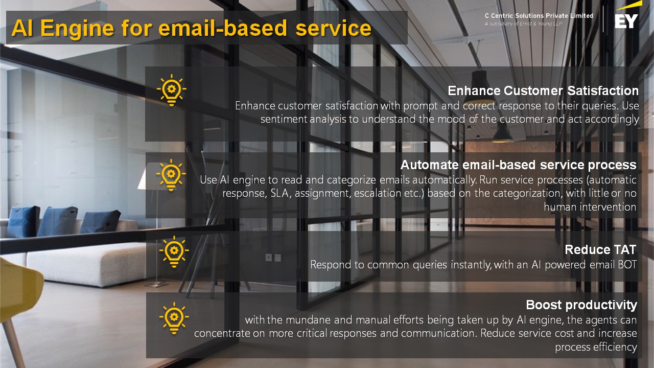 Snapshot 2 of AI Engine for email-based Customer Service