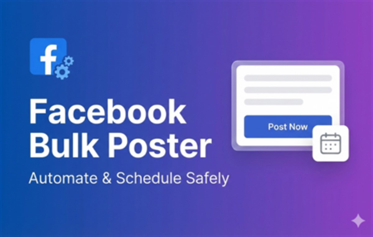 Facebook™ Groups Bulk Poster & Scheduler - Auto Post Tool