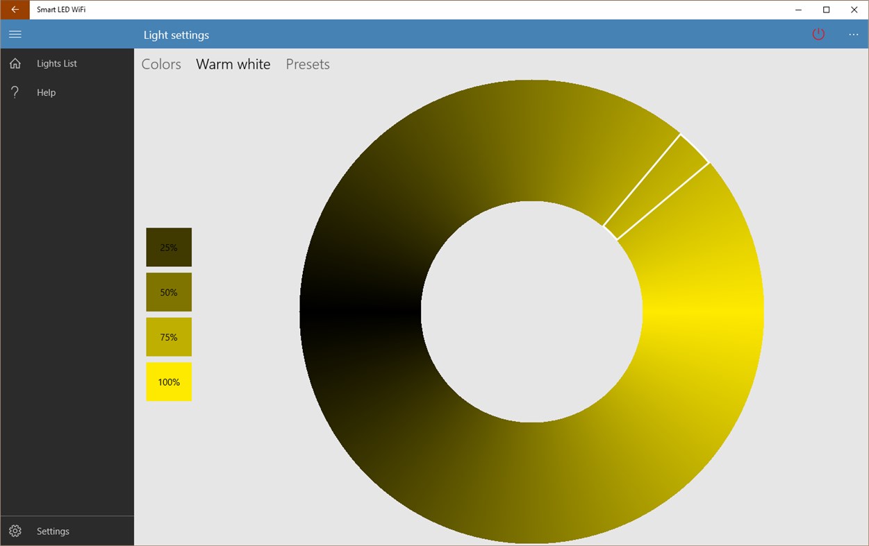 #3. Smart LED WiFi (Windows) Tekijänä: Rython