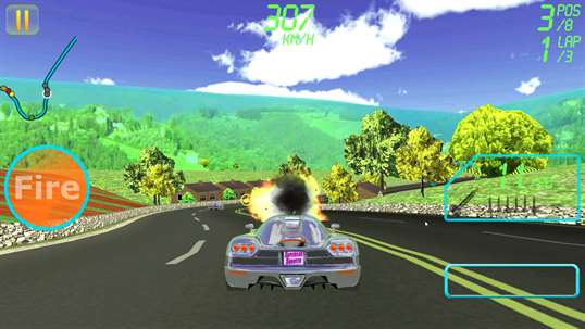 Supercar Shooter : Death Race screenshot 4