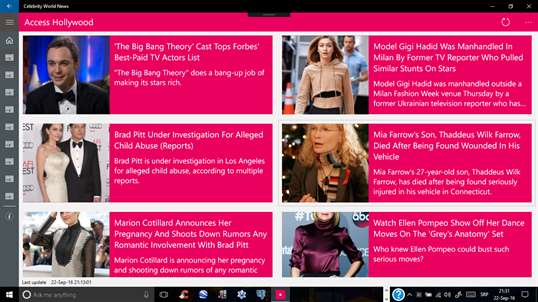 Celebrity World News screenshot 2