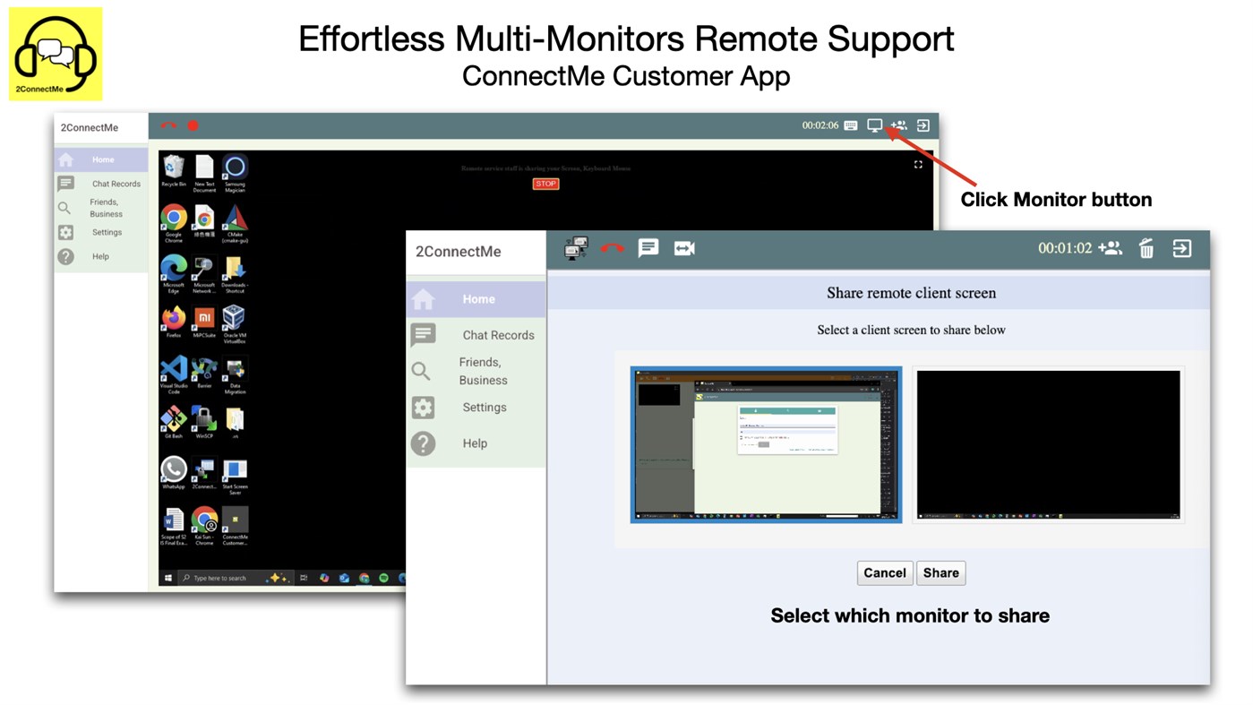 #7. ConnectMe Agent Video Chat (Windows) 由: 2CONNECTME LIMITED