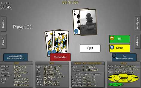 The Blackjack Wiz Screenshots 2