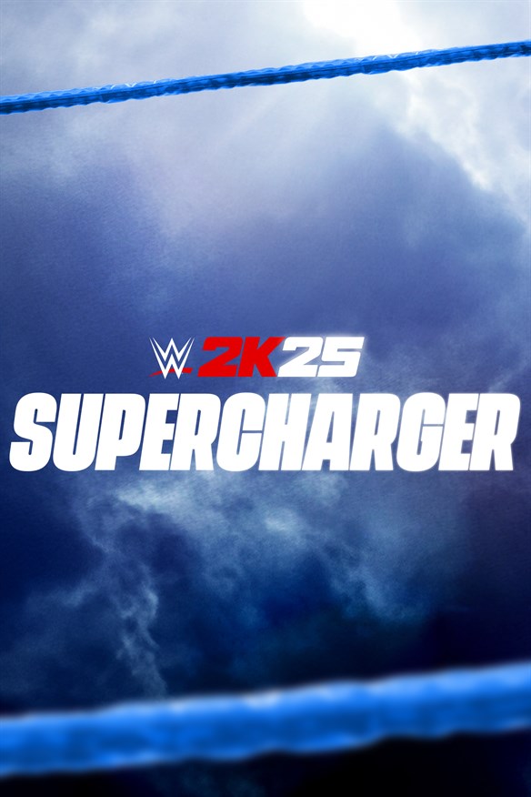 WWE 2K25 SuperCharger Xbox Series X|S and Xbox One cover art