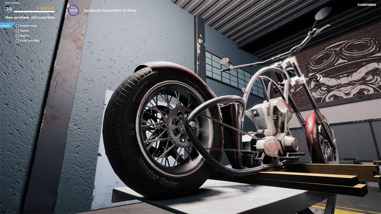 Motorcycle Mechanic Simulator 2021 screenshot 4