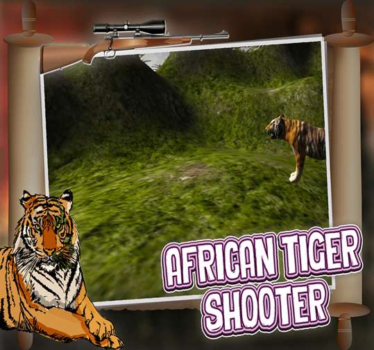 African Tiger Shooter 3D screenshot 4