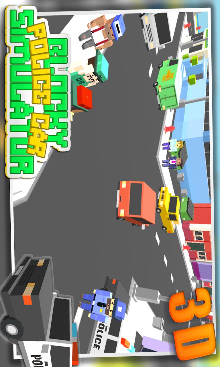 Screenshot 8 Blocky Police Car Simulator windows
