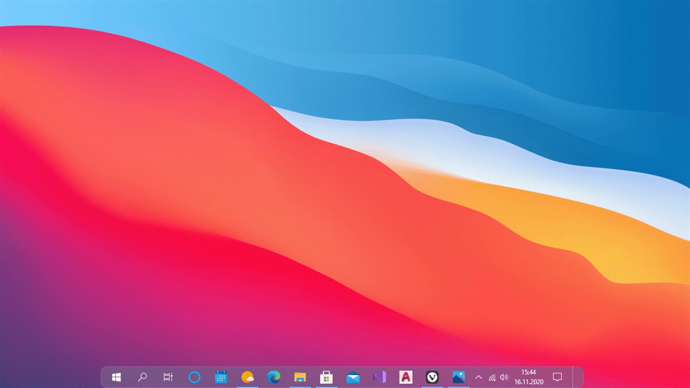 #6. TaskbarToDock (Windows) Göre: Valaut