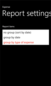 Expense screenshot 6