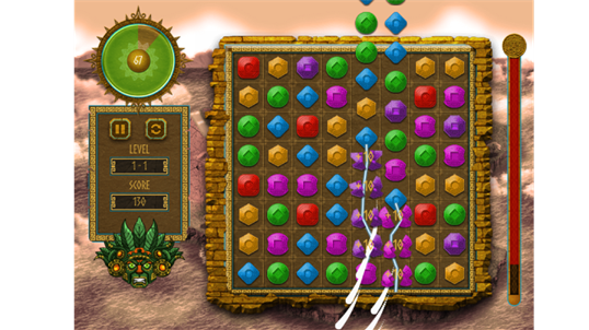 Montezuma Blitz Jewels screenshot 5