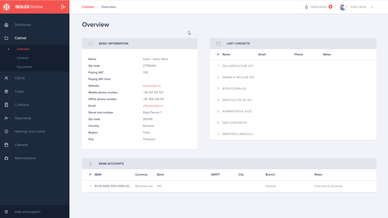 Snapshot 3 of isoLEX - legal app